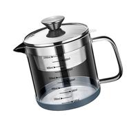 Pratico filtro per tè in acciaio inox per latte di soia per succhi e tè con filtro a rete fine latte di soia