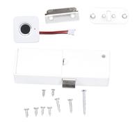 Pratico Gabinetto di impronte digitali della mobilia di legno con la chiusura automatica e il codice Morses di emergenza sblocca l'armadietto delle impronte digitali