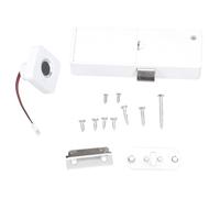 Pratico Gabinetto di impronte digitali della mobilia di legno con la chiusura automatica e il codice Morses di emergenza sblocca l'armadietto delle impronte digitali