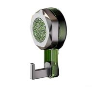 Pratico gancio a ventosa girevole a 360 gradi per un posizionamento flessibile degli oggetti in qualsiasi spazio (verde)
