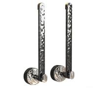 Pratico gancio a ventosa, set da 2 pezzi, per ambienti ricchi di umidità come bagni (grigio)