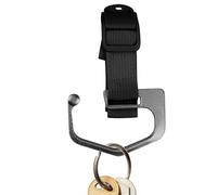 Pratico gancio per passeggino, gancio portatile, organizer per passeggino per lo shopping, clip Buggyy, clip per trolley, ganci per sedie a rotelle, scooter, biciclette, ganci per passeggino versatili