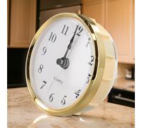 Pratico Inserto Orologio Movimento Quarzo Plastica+Elettroplacca Ricambio