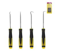 Pratico Kit Attrezzi Rimozione Auto con 4pz Strumenti Pick and Hook per Artigian