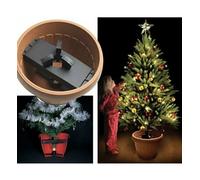 Pratico kit per allestire gli alberi di Natale con Vaso Terra Diametro 30 cm