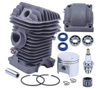 Pratico Kit Pistone Cilindro Accessori Carburatore Cuscinetti Albero Motore
