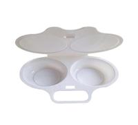 Pratico Microonde Frittura Contenitore Uova Fornello Uova Scatole di Cottura PP Accessori da Cucina Soluzione di Frittura