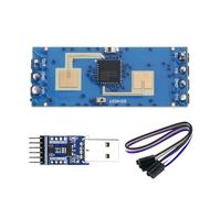 Pratico modulo radar ad alta sensibilità da 24 GHz rileva il movimento e le presenze in vari ambienti Uso quotidiano Casual Integrazione intelligente della casa