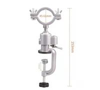 Pratico Morsetto da Banco Girevole 360 Visiere Supporto Smerigliatrice per Trapa