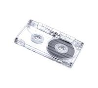 Pratico nastro sonoro vuoto da 45 min / 60 min / 90 min Design trasparente adatto per registrazioni e archiviazioni chiare Cassette registrazione musicale per uso professionale