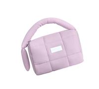 Pratico Nylon Make Up Organizzato Compatto Buffer Sacchetto Cosmetico Portatile Caso Di Memoria Per Le Donne Viaggio Essenziale Portatile Organizzatore Cosmetico, Viola, Bellezza di massa