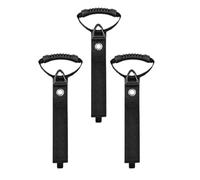 Pratico organizer per cavi elettrici, 3 pezzi, cinghie di stoccaggio, avvolgitore rinforzate, strumento estensibile, robusto per riporre e gestire interni, esterni, garage e campeggio