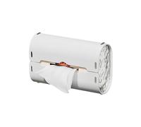 Pratico organizer per tovaglioli da parete, facile da installare, asciugamano di carta per bagno e auto