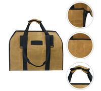 Pratico pacchetto di registrazione Strumenti per caminetto in legno Borsa di