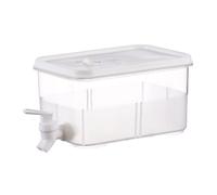 Pratico per dispenser creativo per bevande, lungo e stretto, occupa poco spazio, 2 capacità di scelta, contiene coperchio, facile da usare, dispenser per bevande, per feste, matrimoni, ristoranti