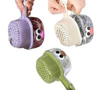 Pratico per lavare le verdure con funzione scolapiatti e divertente maniglia per piacevoli esperienze culinarie Cesto frutta