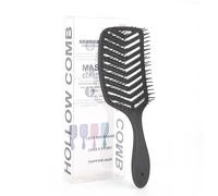 Pratico pettine per capelli da parrucchiere, spazzola per capelli scavata, pettine da massaggio, facile da usare, spazzola per capelli districante per le donne