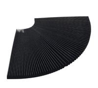 Pratico Polvere Panno Cover 1 PC Soffietto Cover Nero Flessibile Protettiva