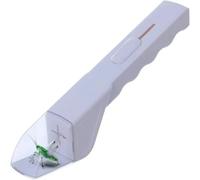 Pratico raccoglitore per insetti vivi, per ragni, per bambini, per esterni, per casa e giardino (bianco)