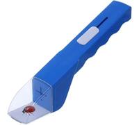 Pratico raccoglitore per insetti vivi, per ragni, per bambini, per esterni, per casa e giardino (blu)