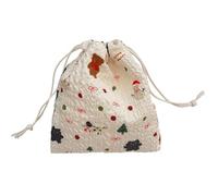Pratico Sacchetto Cosmetico Poliestere Trucco Riutilizzabile Organizzato Compatto Sacchetto di Memoria Per Pennelli Carte Di Carte Di Carte Piccol, Snowman Bear, Bellezza di massa