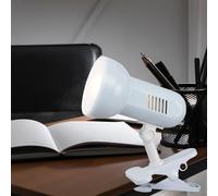 Pratico Scrittura Tavolo Lampada Clip Faretto Ufficio Scaffale per Leggere E27 [EEK: Non valutato]