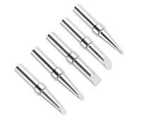Pratico set 5 pezzi punte di ricambio per saldatore ET per WESD51 PES51 LR21