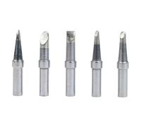 Pratico set 5 pz ricambio punte per saldatore ET per WESD51 PES51 LR21