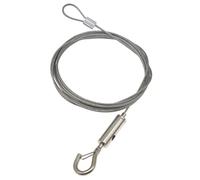 Pratico Set Cavi Sospesi Per Uso Quotidiano Quotidiano All'aperto E Forniture Per Progetti Artigianato Domestico Con Cavo in Acciaio Inossidabile a Lunghezza Regolabile