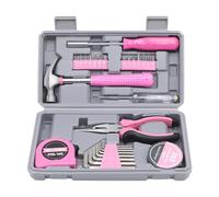 Pratico Set di 29 pezzi ergonomico pinza martello esagonale strumento manuale in custodia per la casa set