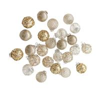 Pratico set di palline da appendere per festività stagionali decorazioni natalizie set elegante albero appeso ornamento palla collezione per decorazioni per feste interne