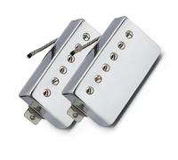 Pratico set di ricambio per pickup humbucker per chitarra con copertura in metallo cromato Pickup Professionale Per Chitarra Elettrica (Color : One set)