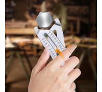 Pratico set di strumenti di misurazione filettatura 2 pezzi compagno perfetto pe