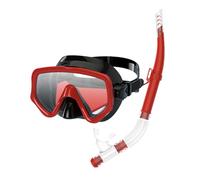Pratico Snorkeling Attrezzature Dry Top Snorkels a tenuta stagna Viaggio Snorkels Set di occhiali da immersione Presente Per Adulti Professionale Snorkeling Attrezzature Set