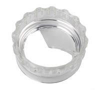 Pratico spargitore per macinare il caffè per pentole Moka Express, funziona con lotti standard per fornire una distribuzione equilibrata e meno pulizia (medio)