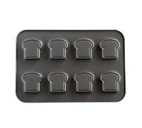 Pratico stile giapponese multi forma tortiera con rivestimento antiaderente per bambini festa di compleanno cottura antiaderente rettangolare teglia da forno con distribuzione uniforme del calore