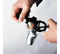 Pratico strumento per la manutenzione del nucleo dell'aeratore su doccia bilanciata a pressione e termostatica per sistemi di valvole (rosso)