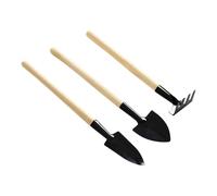 Pratico strumento portatile per la cura delle piante, tra cui pala piatta pala a punta e rastrelli fini Attrezzature per allentare il suolo Set di pala piccola pala
