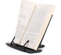 Pratico supporto multifunzione da scrivania per documenti e libri, dal design ergonomico per una lettura confortevole - Supporto in metallo