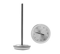 Pratico termometro in schiuma di latte, misuratore di temperatura, pratico termometro in schiuma in acciaio inox