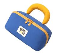 Pratico Trucco In Nylon Organizzato Forma Del Cuscino Case Conservazione Estetica Compatta Custode Per Le Donne Viaggia Essenziale BASSE COSMETICA NYLON AMMANTE