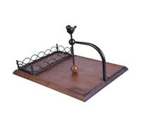 Pratico vassoio per fazzoletti da ristorante a due scomparti e portaspezie, accessorio per la casa per cucine moderne, organizer da cucina