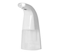 PraTiKo Life Dispenser Sapone Bagno Automatico Con Sensore Infrarossi, USB Ricaricabile 250 ML Adatto per Cucina, Bagno, Ufficio, Hotel Colore Bianco