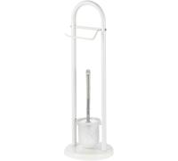 Pratiko Life Piantana Porta Scopino e Rotolo Easy Bianco cod 657831