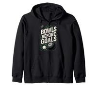 Prato Bowling Retro Club Sport Bocce Player Vintage League Felpa con Cappuccio
