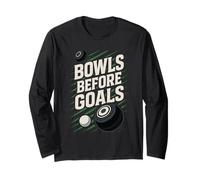 Prato Bowling Retro Club Sport Bocce Player Vintage League Maglia a Manica