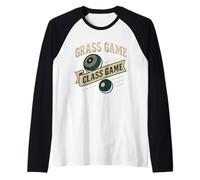 Prato Bowling Retro Club Sport Bocce Player Vintage League Maglia con Maniche Raglan