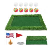 Prato Da Golf Galleggiante,Set Gioco Tappeto Per Esercitarsi Al Putting In Acqua | Tappetino Per Esercitazioni All'aperto Attività Di Allenamento Per Lago Giardino