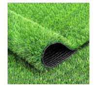 Prato Erba Artificiale Prato Sintetico Da Esterno Rotolo Denso E Morbido Animali Domestici Patio Giardino Balcone Matrimonio(2.5cm,1mx9m)