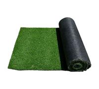 Prato erba sintetica verde con fori di drenaggio spessore 10 mm per esterno